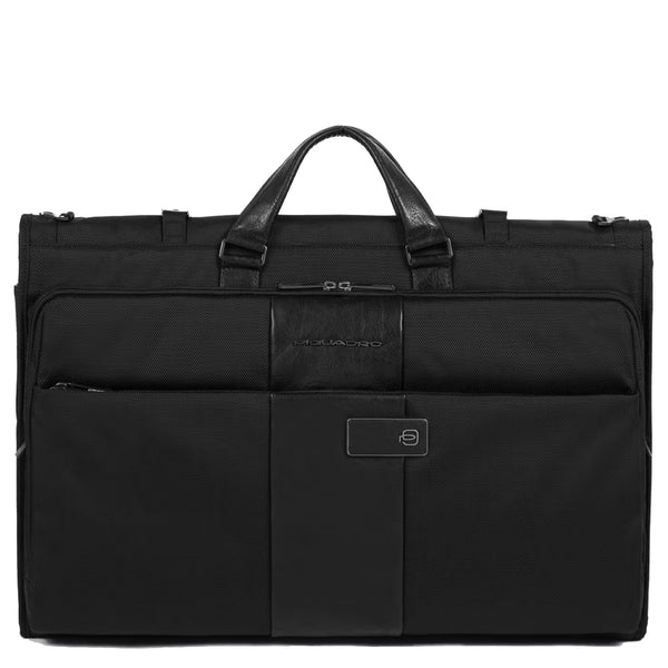 Piquadro - Portabiti pieghevole in tessuto riciclato Brief2 - PA4344BR2 - NERO