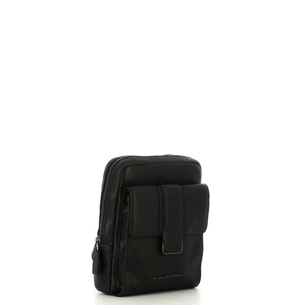 Piquadro - borsello porta ipad®mini kobe - ca3084s105 - blu/n | Italystation.com - Shop Now at italystation.com