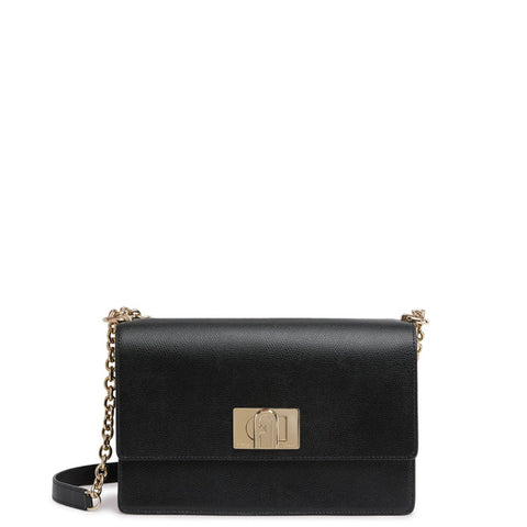 Furla - 1927 S Nero Crossbody Bag - BAFIACOARE000 - NERO