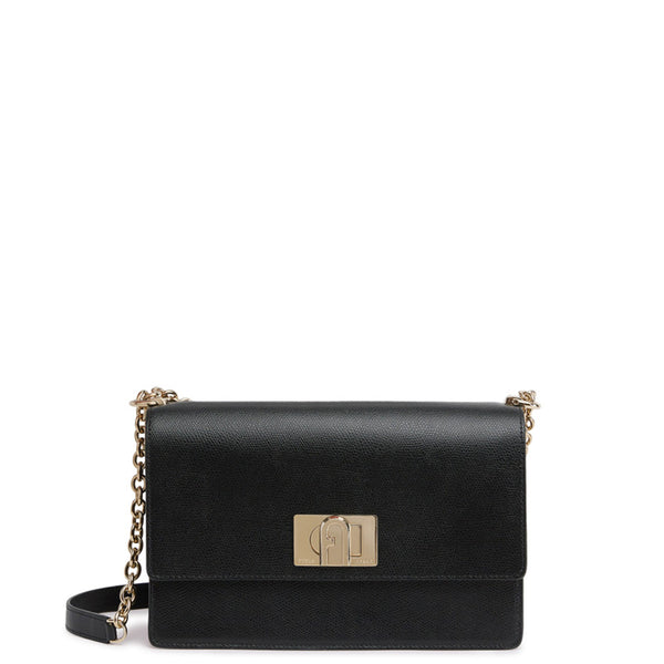 Furla - 1927 Nero Mini Crossbody Bag - BAFKACOARE000 - NERO