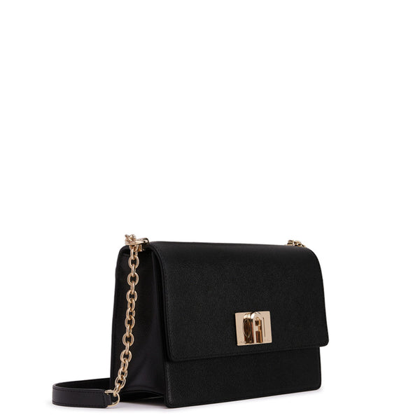 Furla - 1927 Nero Mini Crossbody Bag - BAFKACOARE000 - NERO