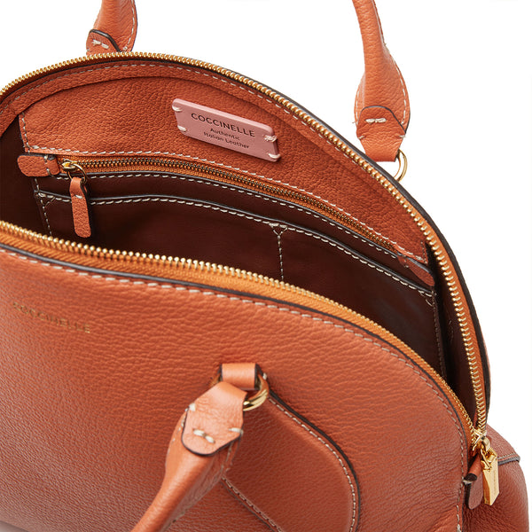 Coccinelle - Borsa a mano Colette Medium Chestnut - IM0180101 - CHESTNUT