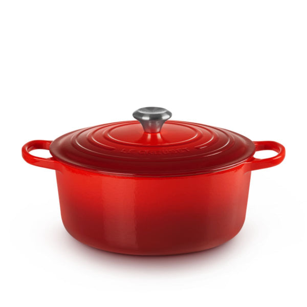 Le Creuset - Cocotte Rotonda Evolution 28 cm Ciliegia - 21177280602430 - CILIEGIA