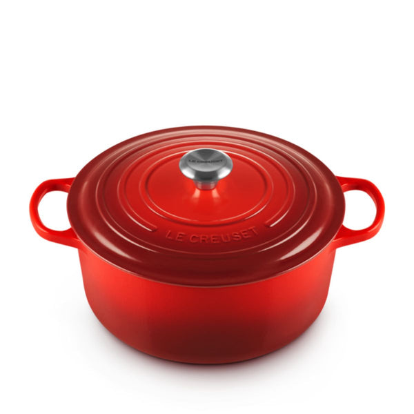 Le Creuset - Cocotte Rotonda Evolution 28 cm Ciliegia - 21177280602430 - CILIEGIA