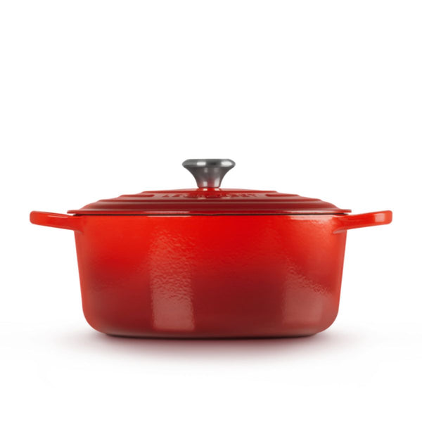 Le Creuset - Cocotte Rotonda Evolution 28 cm Ciliegia - 21177280602430 - CILIEGIA