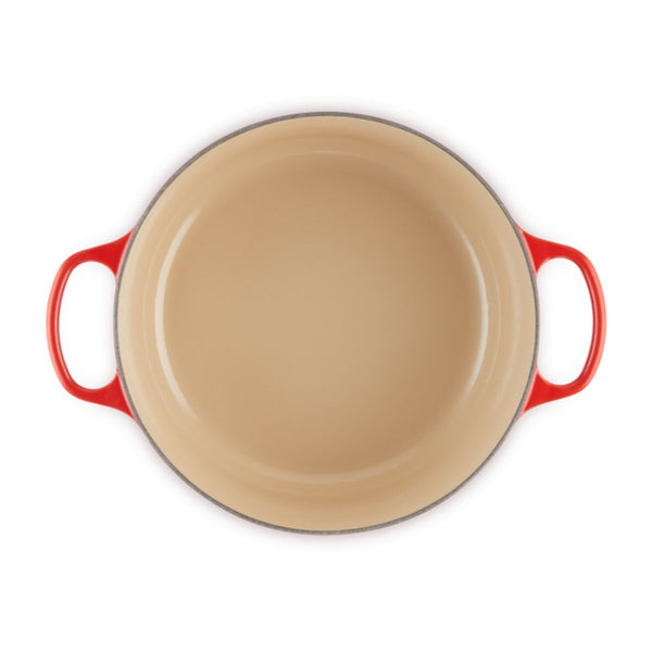 Le Creuset - Cocotte Rotonda Evolution 28 cm Ciliegia - 21177280602430 - CILIEGIA