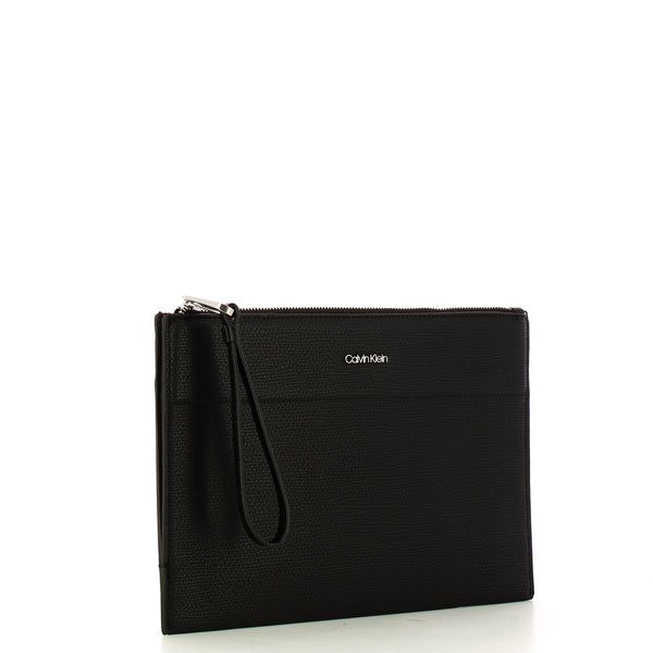 Calvin Klein - Busta Portadocumenti Minimalism Black - K50K509578 - CK/BLACK