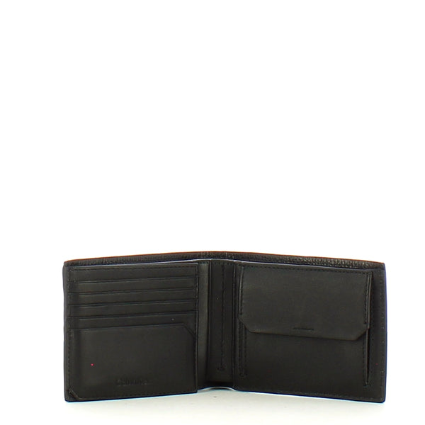 Calvin Klein - Portafoglio con portamonete Minimalism Black - K50K509614 - CK/BLACK