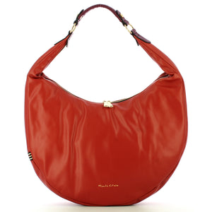 Manila Grace - Maxi Hobo Bag Larissa Mattone - B266EU - MATTONE