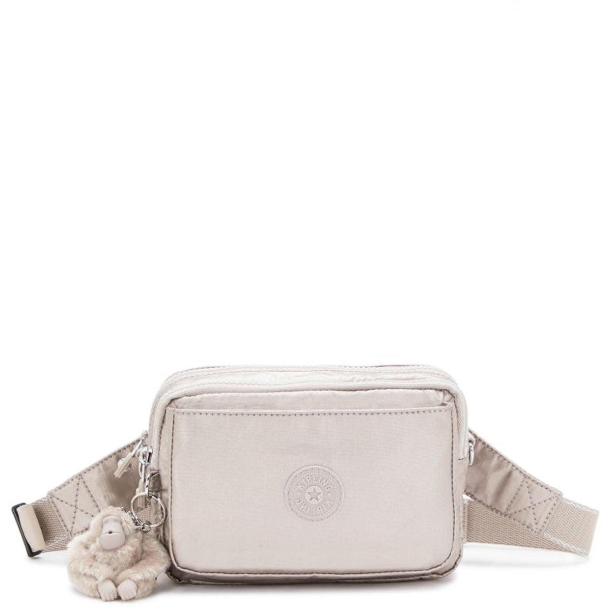 Kipling - Marsupio Abanu M Metallic Glow KPKI3492 METALLIC | Italystation.com Shop Now at italystation.com