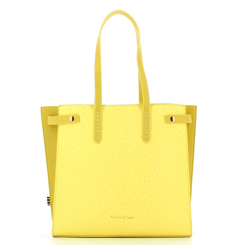 Manila Grace Manila grace - borsa a spalla feliss medium giallo - b218 | Italystation.com - Shop Now at italystation.com