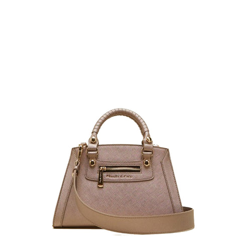 Manila Grace Manila grace - borsa a mano mirama small bronzo - b248eu  | Italystation.com - Shop Now at italystation.com