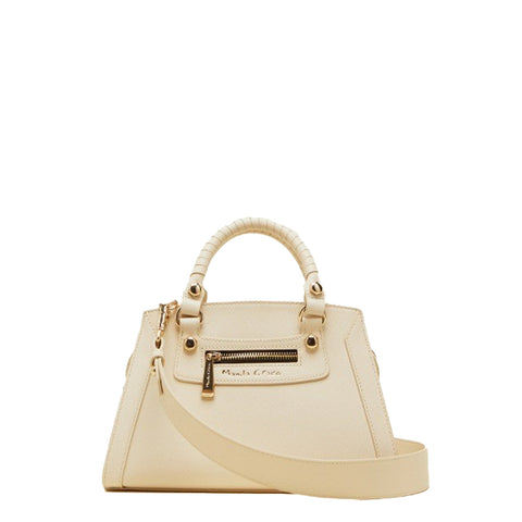 Manila Grace Manila grace - borsa a mano mirama small latte - b248eu - | Italystation.com - Shop Now at italystation.com