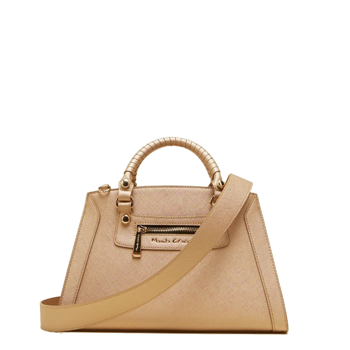Manila Grace Manila grace - borsaa mano mirama medium oro - b249eu - o | Italystation.com - Shop Now at italystation.com