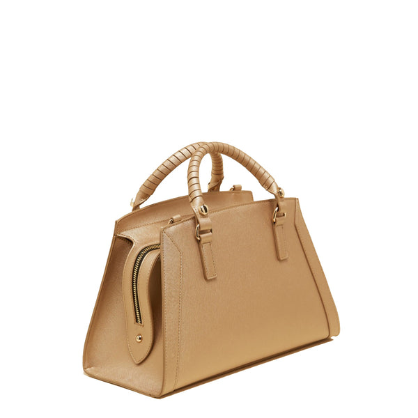 Manila Grace Manila grace - borsaa mano mirama medium oro - b249eu - o | Italystation.com - Shop Now at italystation.com