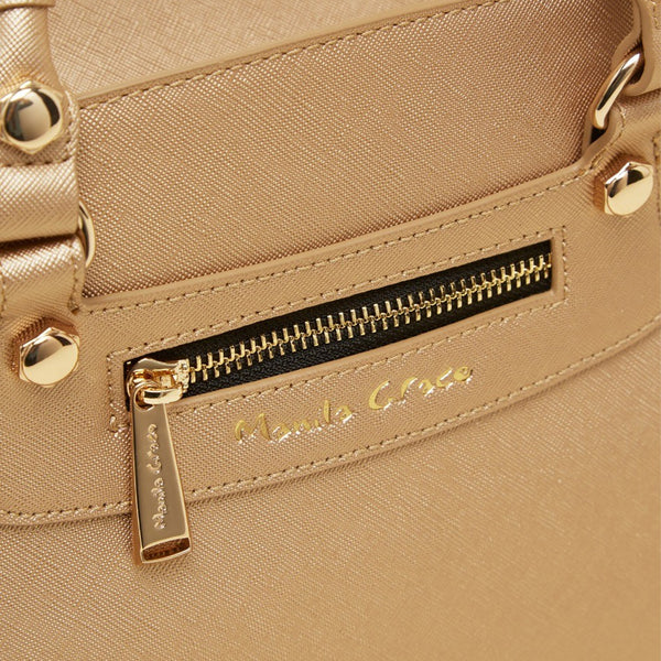 Manila Grace Manila grace - borsaa mano mirama medium oro - b249eu - o | Italystation.com - Shop Now at italystation.com