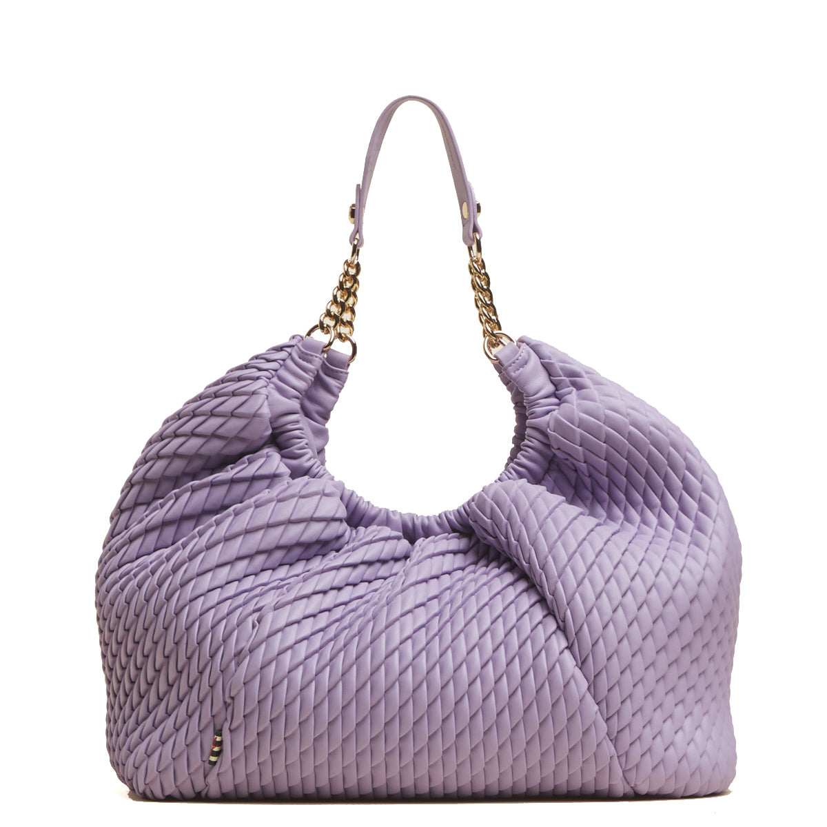 Manila Grace - Borsa a spalla Tulip Big Lavanda - B274EU - LAVANDA