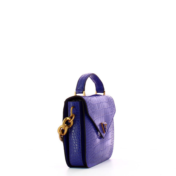 Guess - Mini Borsa a mano Retour stampa cocco Violet - HWCC8664200 - VIOLET