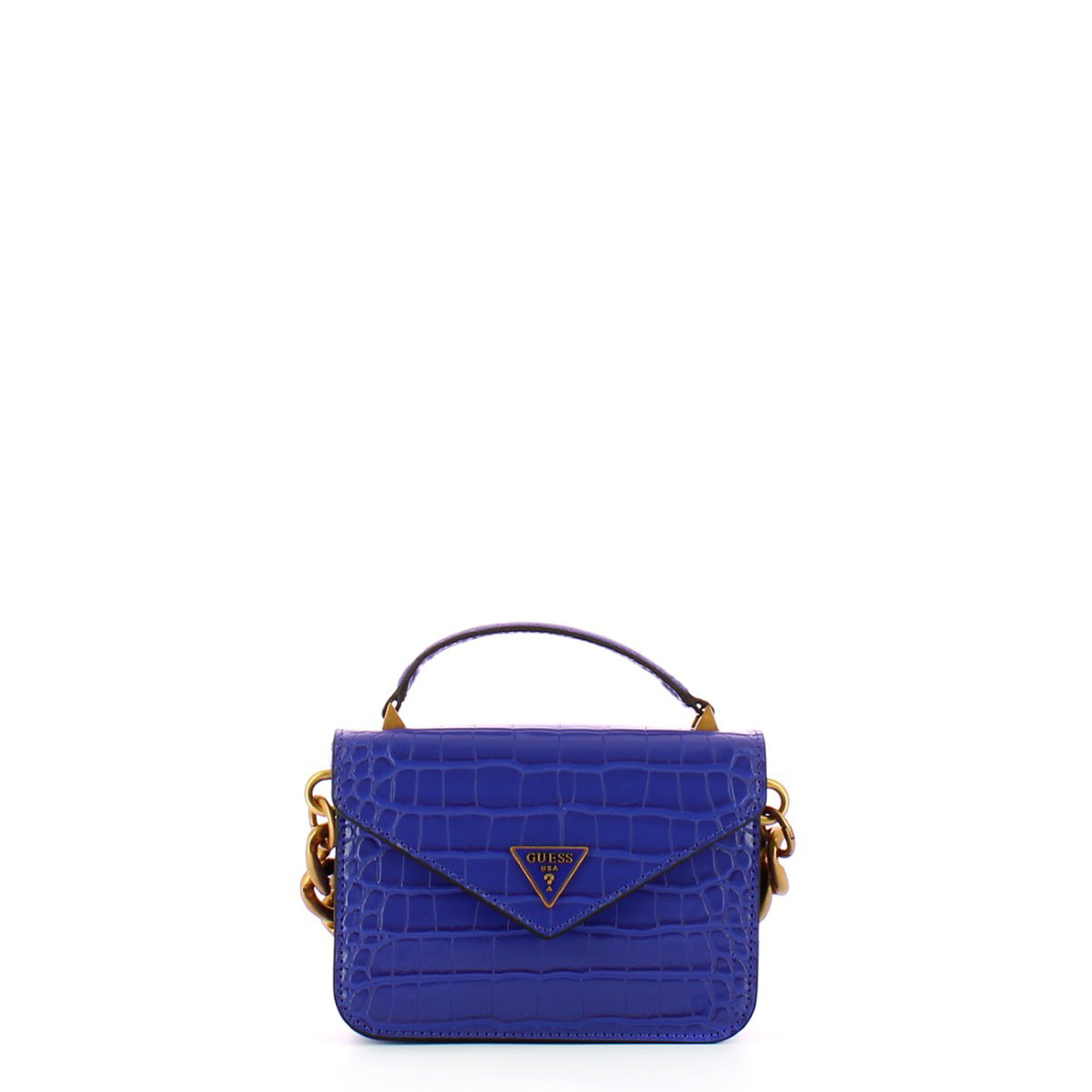 Guess - Micro Borsa a mano Retour stampa cocco Violet - HWCC8664780 - VIOLET