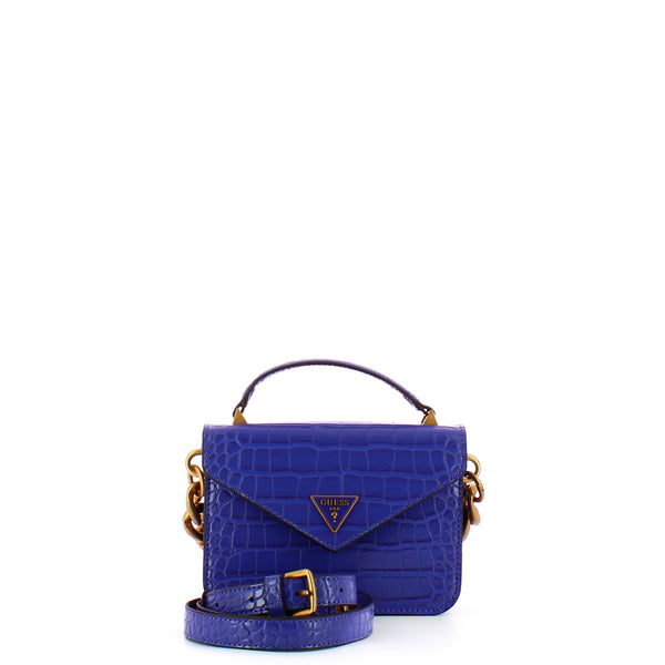 Guess - Micro Borsa a mano Retour stampa cocco Violet - HWCC8664780 - VIOLET