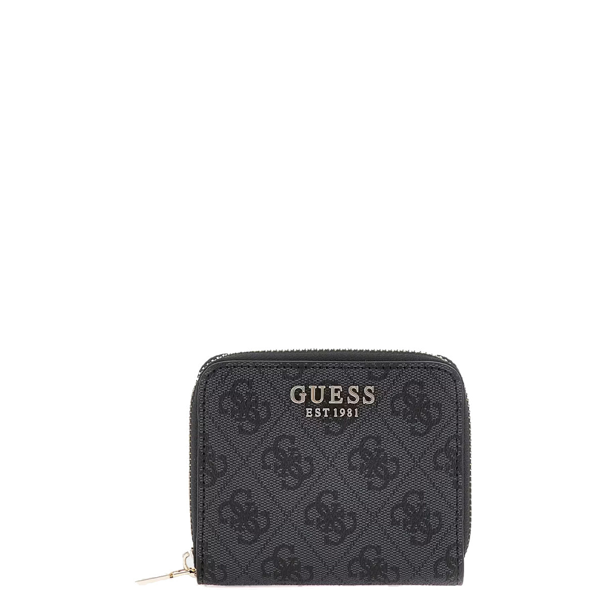 Guess - Laurel Zip Around Coal Logo Small Wallet - SWSG8500370 - COAL/LOGO