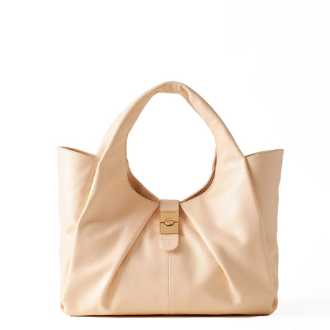 Borbonese - borsa a mano cortina medium light cuir - 9239344 | Italystation.com - Shop Now at italystation.com