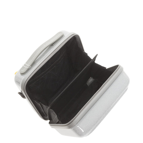 Mandarina Duck - Beauty Case LOGODUCK + Glitter Silver | Italystation.com Shop Now at italystation.com