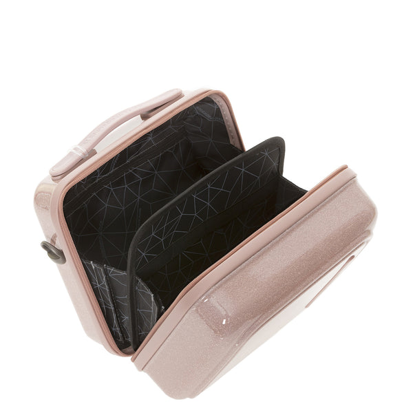 Mandarina Duck - Beauty Case LOGODUCK + Glitter Rose - P10GXN01 - GLITTER/ROSE