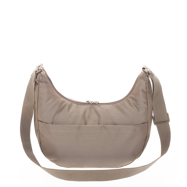 Mandarina Duck - Borsa a tracolla espandibile MD20 Taupe - P10QMT27 - TAUPE