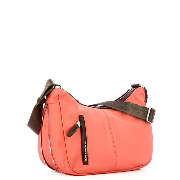 Mandarina Duck - Borsa a tracolla Espandibile Hunter Peach - P10VCT36 - PEACH