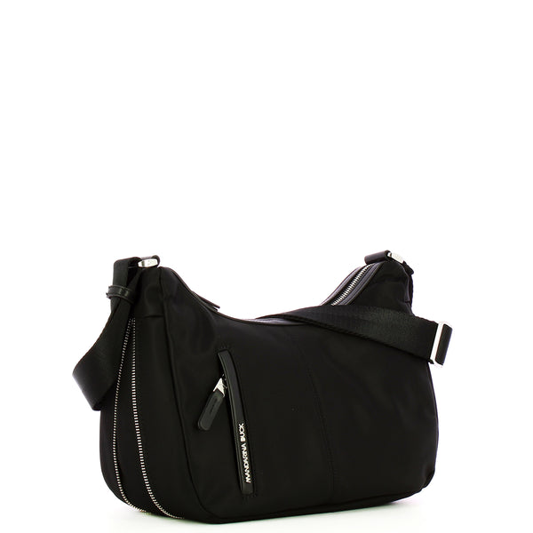 Mandarina Duck - Borsa a tracolla Espandibile Hunter Black - P10VCT36 - BLACK