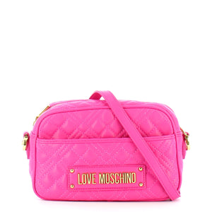 Love Moschino - Camera Bag Shiny Quilted Fuxia - JC4017PP1G - FUXIA