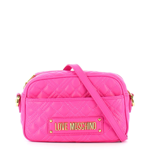 Love Moschino - Camera Bag Shiny Quilted Fuxia - JC4017PP1G - FUXIA