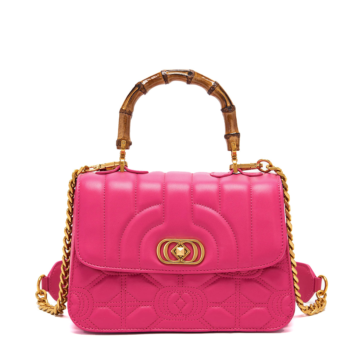 La Carrie - Borsa a mano Touchy Fuxia - 131P-GA-230-LEA - FUXIA