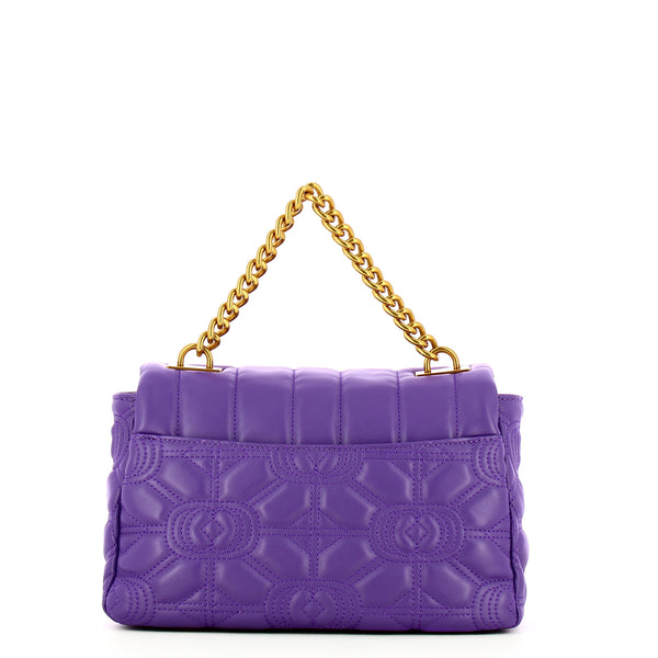 La Carrie - Borsa a spalla Touchy Violet - 131P-BA-205-LEA - VIOLET