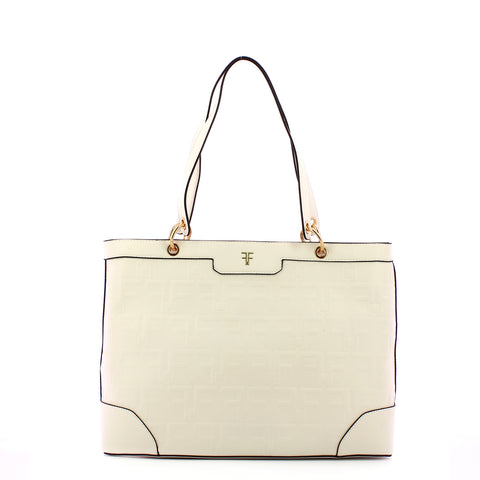 Fracomina - shopper white - fa23sba005p411n4 - white | Italystation.com - Shop Now at italystation.com