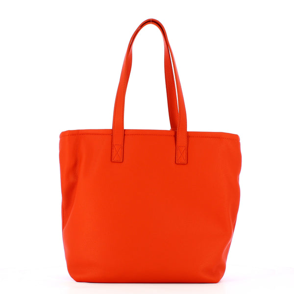 Fracomina - shopper con lucchetto orange - fa23sba006p411s6 - orange | Italystation.com