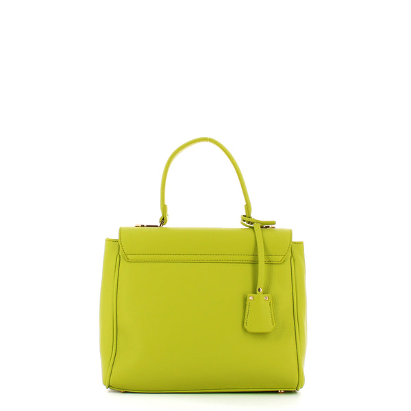 Fracomina - Borsa a mano Kelly Lime - FA23SB1001P411S6 - LIME