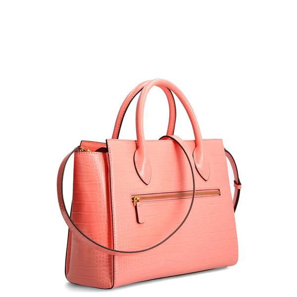 Guess - Borsa a mano Enisa Cocco Coral - HWCA8421060 - CORAL