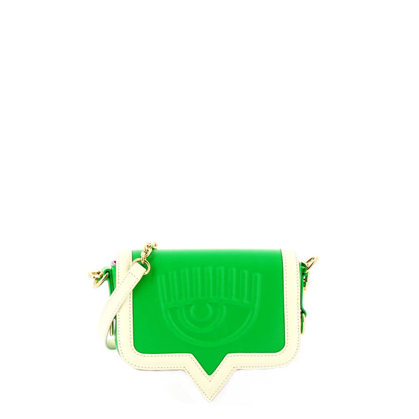 Chiara Ferragni - Borsa Eyelike Small Bicolor Bright Green - 74SB4BA2ZS729 - BRIGHT/GREEN