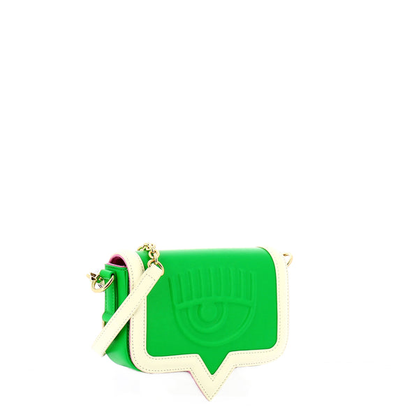 Chiara Ferragni - Borsa Eyelike Small Bicolor Bright Green - 74SB4BA2ZS729 - BRIGHT/GREEN