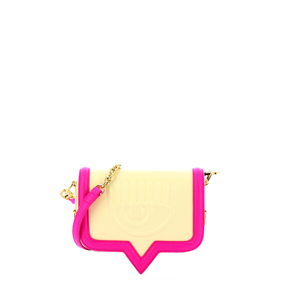 Chiara Ferragni - Borsa Eyelike Small Bicolor Wax Yellow - 74SB4BA2ZS729 - WAX/YELLOW