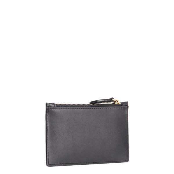 Pinko - Porta Carte di credito Airone Nero Antique Gold 100251 | Italystation.com Shop Now at italystation.com