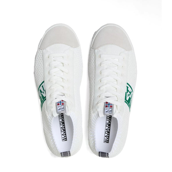 Napapijri - Bark Knit Bright White Sneakers - NP0A4HKQ - BRIGHT/WHITE