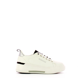 Napapijri - Sneakers Donna Sage White Black - NP0A4GU2CO - WHITE/BLACK