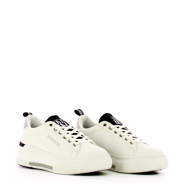 Napapijri - Sneakers Donna Sage White Black - NP0A4GU2CO - WHITE/BLACK