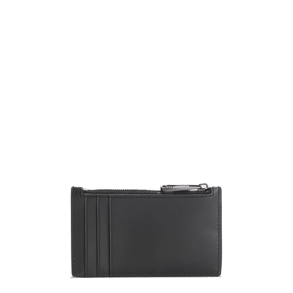 Calvin Klein - Porta Carte di Credito Duo Snitche in pelle CK Black - K50K510320 - CK/BLACK