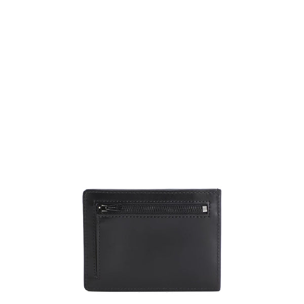 Calvin Klein - Porta Carte di Credito CK Median in pelle CK Black - K50K510327 - CK/BLACK