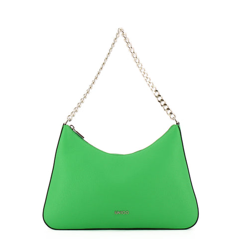 Iuntoo - borsa a spalla grande eleganza menta - 168071 - menta | Italystation.com - Shop Now at italystation.com