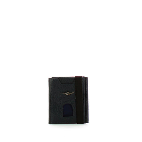 Aeronautica Militare - Portafoglio tascabile con porta carte - AM185 - BLUE